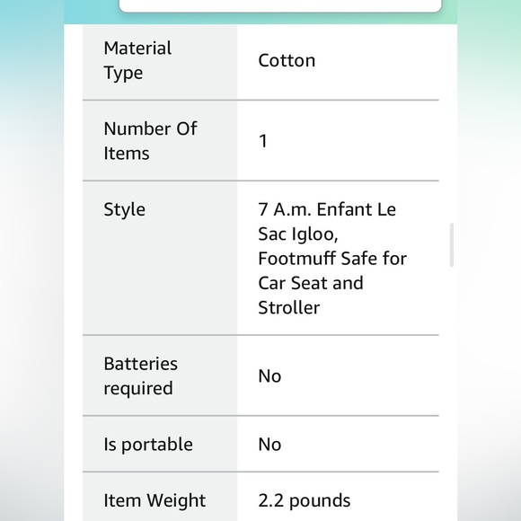 7AM LARGE INFANT LE SAC IGLOO - Picture 13 of 13